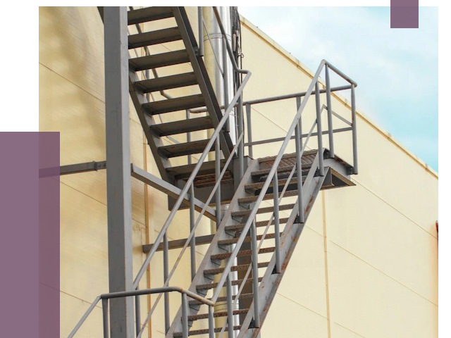 Пожарные лестницы в Санкте-Петербурге от 12754 руб. — монтаж и продажа | ПРОЛЁТ-Снк