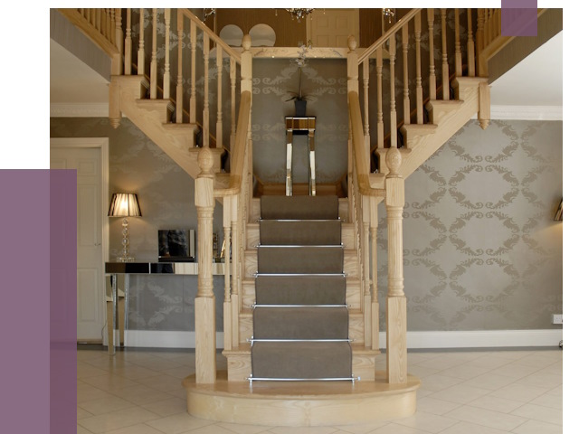 Монтаж деревянных лестниц в Санкте-Петербурге от 7918 руб. 