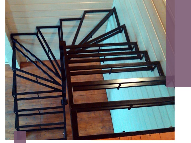 Изготовление металлических лестниц любой сложности в Санкте-Петербурге