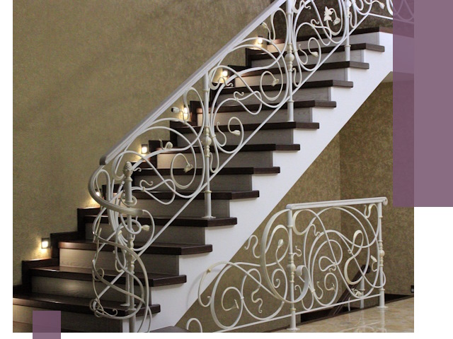 Кованые лестницы под ключ в Санкте-Петербурге — изготовление и монтаж