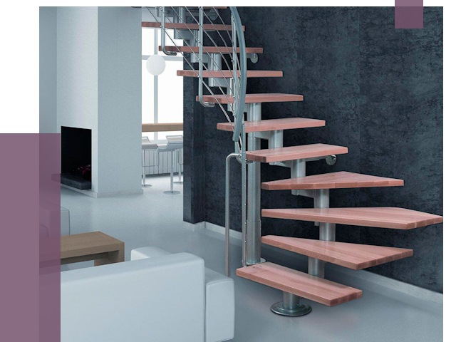 Модульные лестницы в Санкте-Петербурге от 17536 руб. — купить в ПРОЛЁТ-Снк