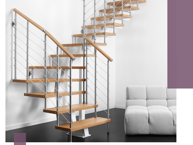Модульные лестницы под ключ в Санкте-Петербурге — монтаж и изготовление