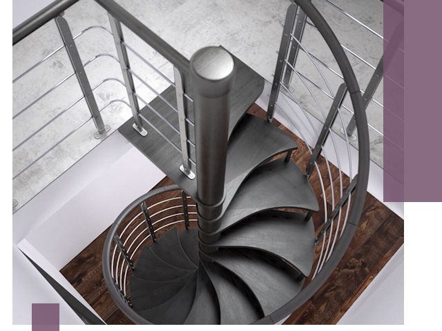 Демонтаж винтовых лестниц в Санкте-Петербурге — быстро и безопасно