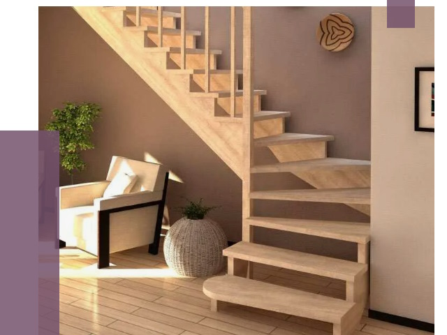 Изготовление Г-образных лестниц в Санкте-Петербурге от 19662 руб. 