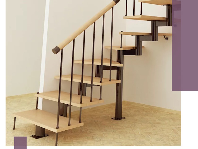 Монтаж лестниц на больцах в Санкте-Петербурге — быстро и надежно