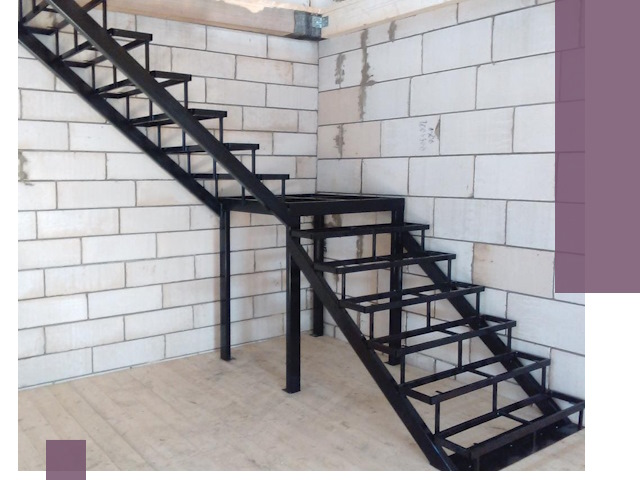 Лестницы на металлокаркасе под ключ в Санкте-Петербурге — изготовление и монтаж