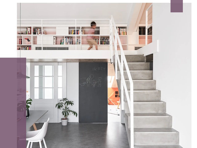 Лестницы для двухуровневой квартиры в Санкте-Петербурге от 183333 руб. | ПРОЛЁТ-Снк