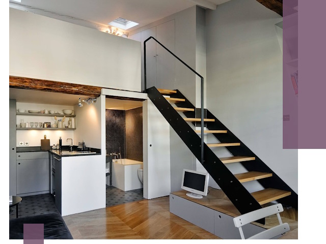 Лестницы на антресоль под ключ в Санкте-Петербурге — изготовление и монтаж