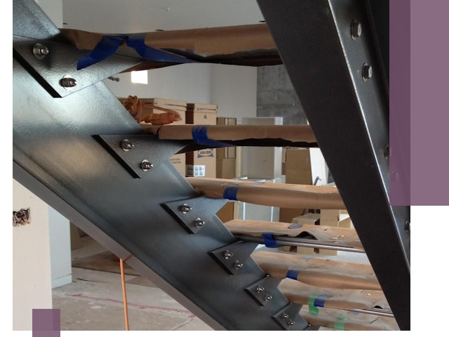 Усиление лестничных конструкций и усиление опор в Санкте-Петербурге