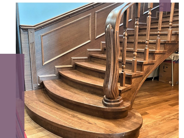 Дубовые лестницы под ключ в Санкте-Петербурге от 183333 руб. — ПРОЛЁТ-Снк