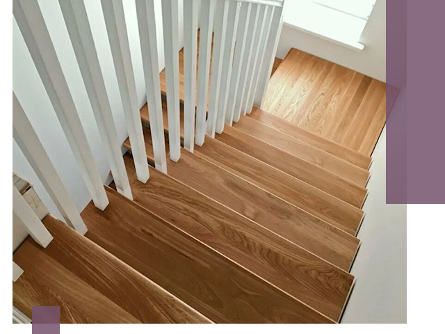 Лестницы из бука в Санкте-Петербурге: изготовление, монтаж и демонтаж