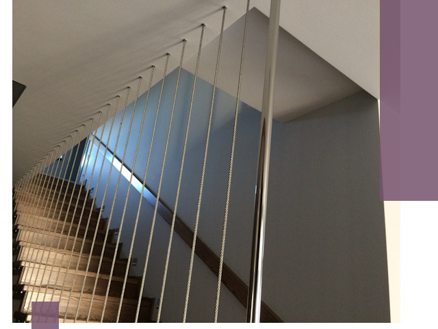 Тросовые перила под ключ в Санкте-Петербурге — производство и монтаж