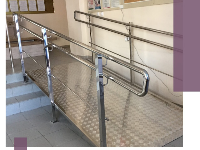 Перила для инвалидов в Санкте-Петербурге — надежные поручни и ограждения
