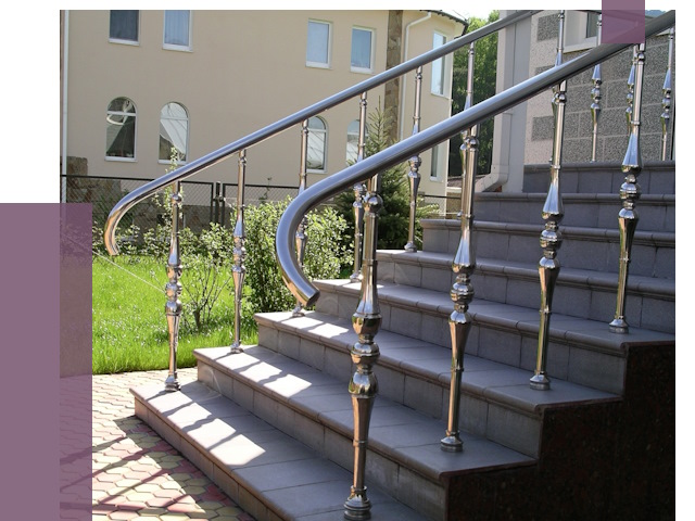 Перила для крыльца в Санкте-Петербурге от 11159 руб. — монтаж ПРОЛЁТ-Снк