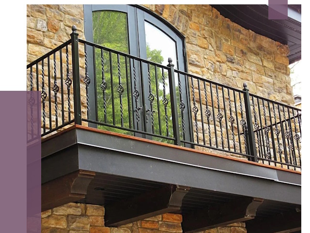 Балконные ограждения в Санкте-Петербурге от 8343 руб. — купить | ПРОЛЁТ-Снк