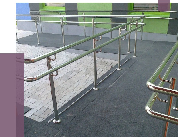 Ограждения пандусов в Санкте-Петербурге от 4517 руб. монтаж | ПРОЛЁТ-Снк