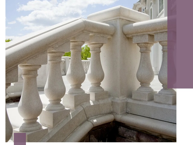 Балюстрады из металла и камня под ключ в Санкте-Петербурге