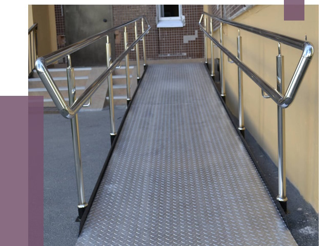 Пандусы в Санкте-Петербурге от 12754 руб. — установка для инвалидов | ПРОЛЁТ-Снк