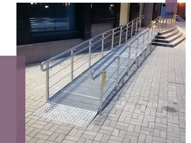 Ремонт пандусов в Санкте-Петербурге — восстановление от 9034 руб. 