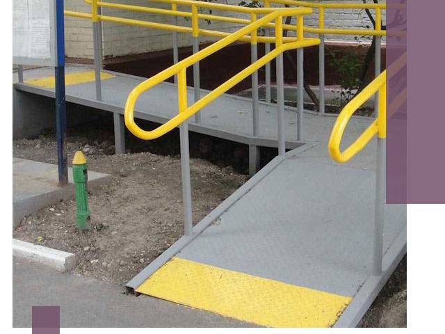 Монтаж пандусов для инвалидов в Санкте-Петербурге — быстро и качественно