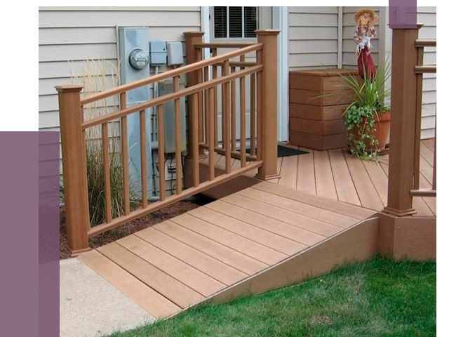 Пандус на крыльцо в Санкте-Петербурге под ключ от 8077 руб. 