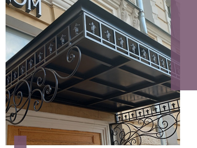 Ремонт козырьков и навесов в Санкте-Петербурге — быстро и качественно