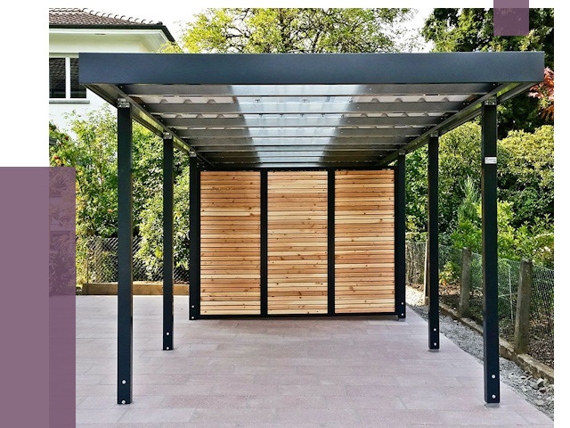 Отдельно стоящие навесы во дворе в Санкте-Петербурге от 83430 руб. | ПРОЛЁТ-Снк