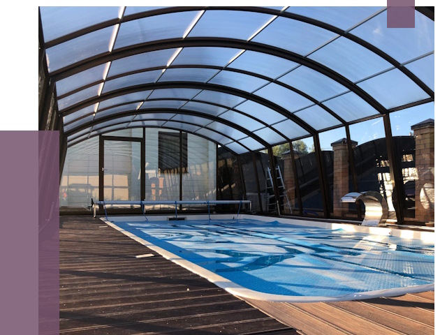 Навесы для бассейна в Санкте-Петербурге от 17430 руб. под ключ | ПРОЛЁТ-Снк