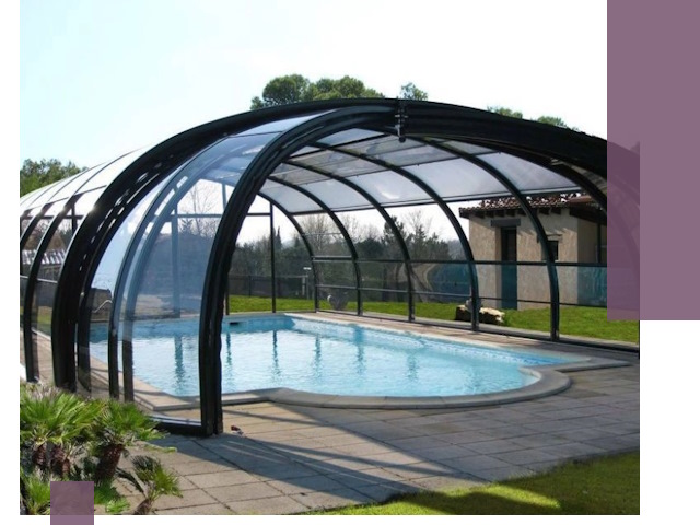 Навесы для бассейна в Санкте-Петербурге: изготовление и монтаж под ключ