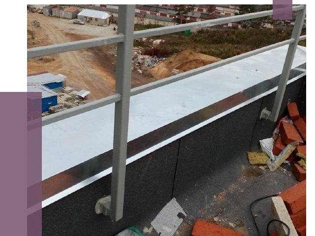 Монтаж парапетов в Санкте-Петербурге от 4464 руб.  | ПРОЛЁТ-Снк