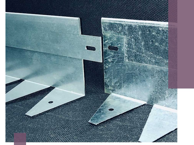 Изготовление металлических бордюров под заказ в Санкте-Петербурге