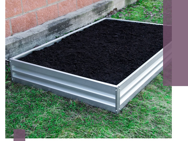 Металлические бордюры для грядок в Санкте-Петербурге: прочность и аккуратность