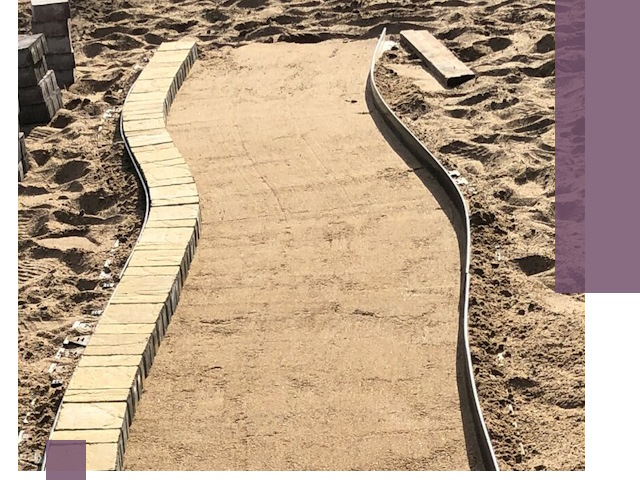 Металлические бордюры для тротуаров в Санкте-Петербурге — прочные и долговечные