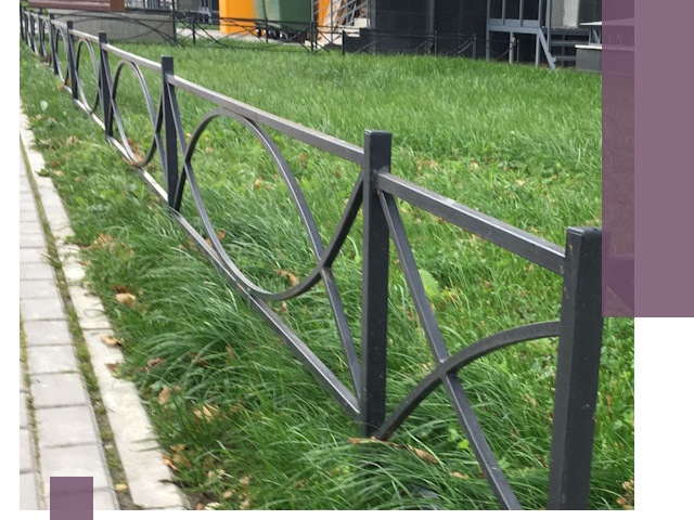 Газонные ограждения из металла в Санкте-Петербурге — монтаж и продажа