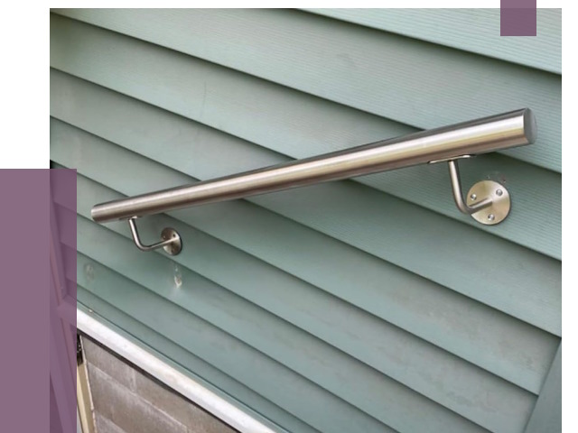 Поручни из нержавеющей стали в Санкте-Петербурге от 7971 руб.  | ПРОЛЁТ-Снк