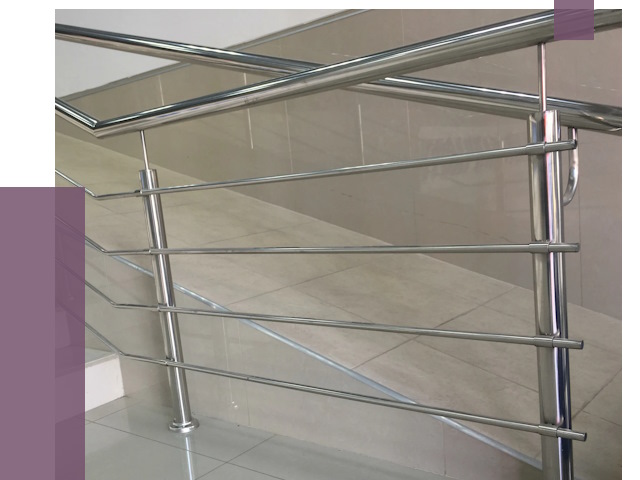 Изготовление поручней из нержавеющей стали в Санкте-Петербурге